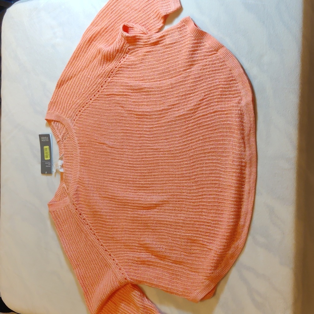 Eileen Fisher Papya V-Neck Top NWT